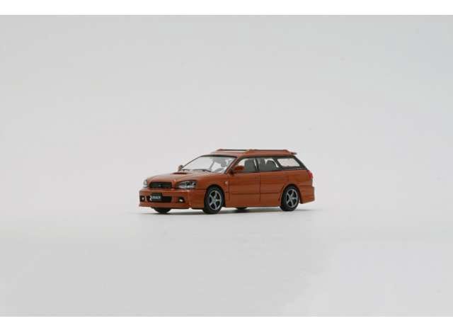 BM Creations 1:64 - Subaru Legacy E-Tune II LHD, orange , 2002