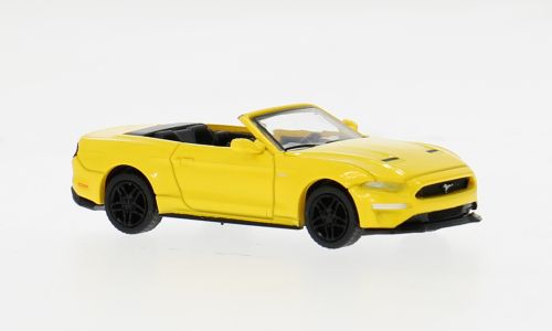 PCX 1:87  - Ford Mustang VI Cabriolet, gelb, 2020
