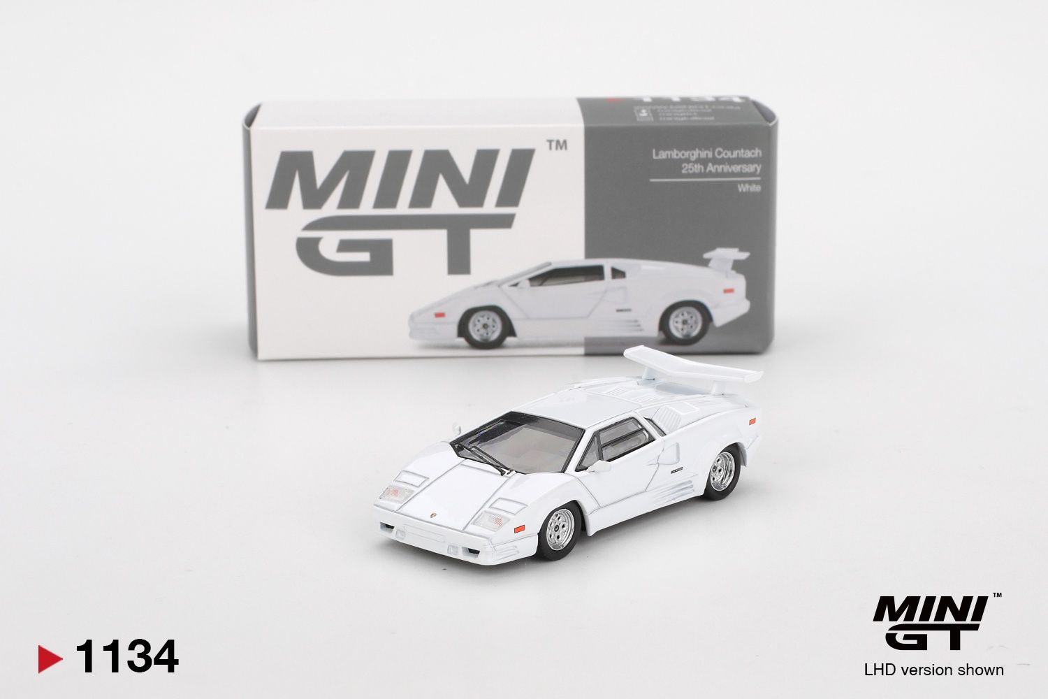 MiniGT 1:64 -  Lamborghini Countach 25th anniversary '89, wit
