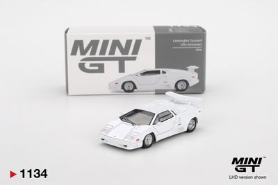 MiniGT 1:64 - Lamborghini Countach 25th anniversary '89, wit