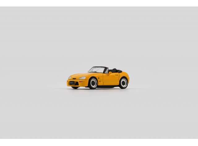 BM Creations 1:64 - Suzuki Cappuccino, yellow