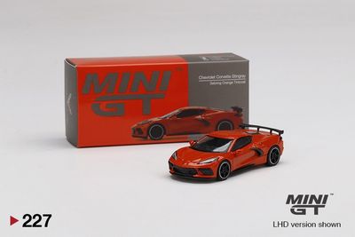 Mini GT 1:64 - Chevrolet Corvette Stingray 2020 Sebring Orange Tintcoat (RHD)