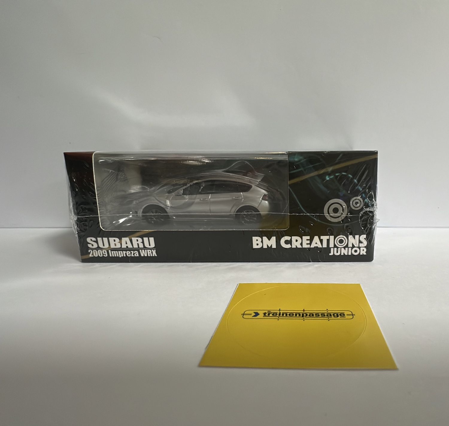 BM Creations 1:64 - Subaru Impreza 2009 WRX STI Silber (LHD)