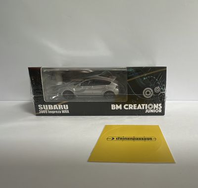 BM Creations 1:64 - Subaru Impreza 2009 WRX STI Silber (LHD)