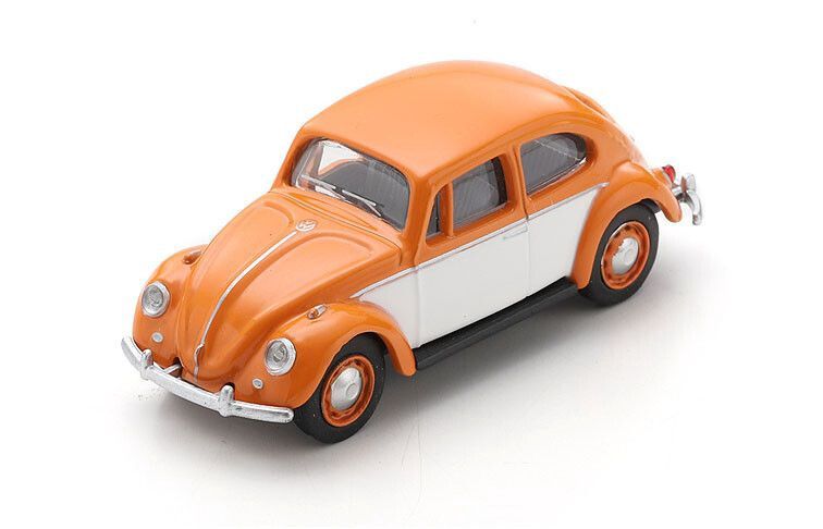 Schuco 1:64 - VW Kever, oranje/wit