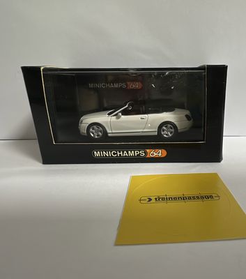 Minichamps 1:64 - Bentley Continental GT. Cabriolet, 2007, wit