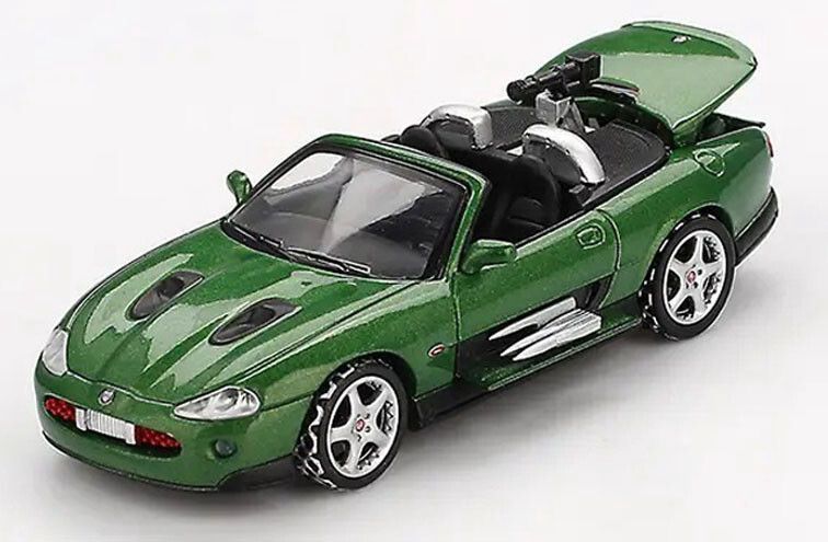 MiniGT 1:64 -  Jaguar XKR Die another day James Bond 007 '02, Englisch