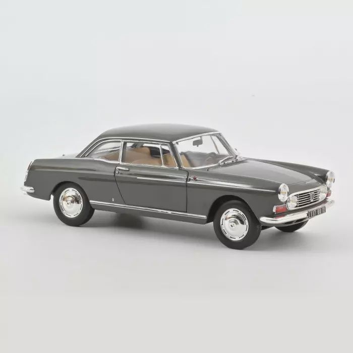Norev 1:18 - Peugeot 404 Coupe 1967 Graphite Grey