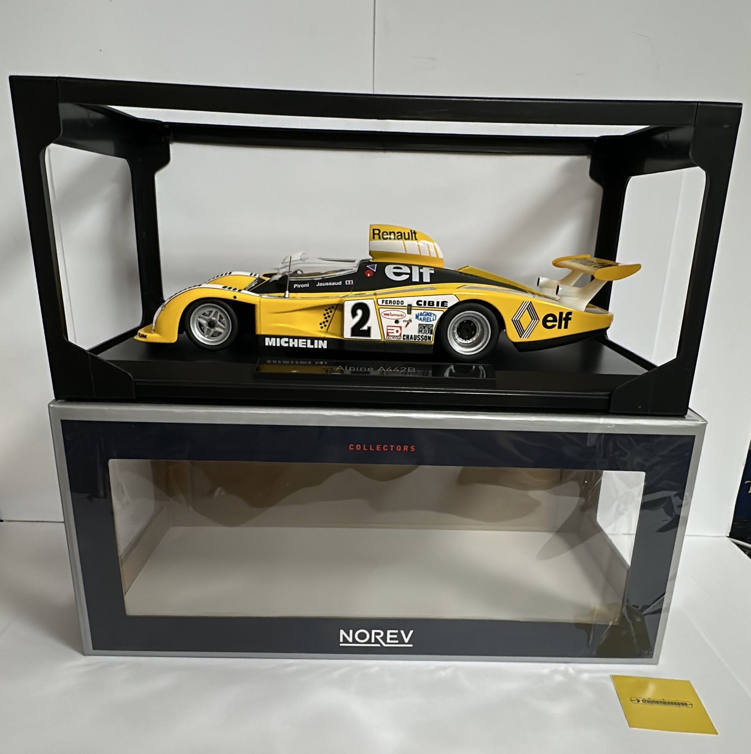 Norev 1:18 - Renault Alpine A442B Winner Le Mans 1978 Pironi/Jassaud
