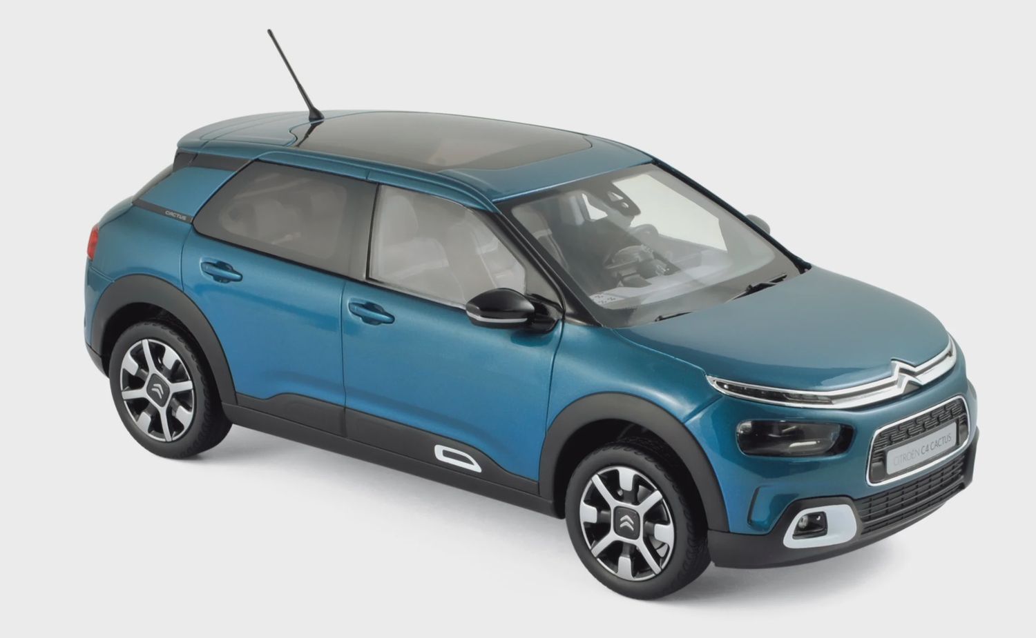 Norev 1:18 - Citroën C4 Cactus 2018 Emeraude Blue