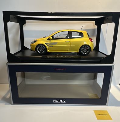 Norev 1:18 - Renault Clio RS “F1 Team” 2007 Geel Metallic