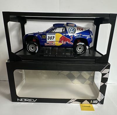 Norev 1:18 - Volkswagen Race Touareg 2006, blauw