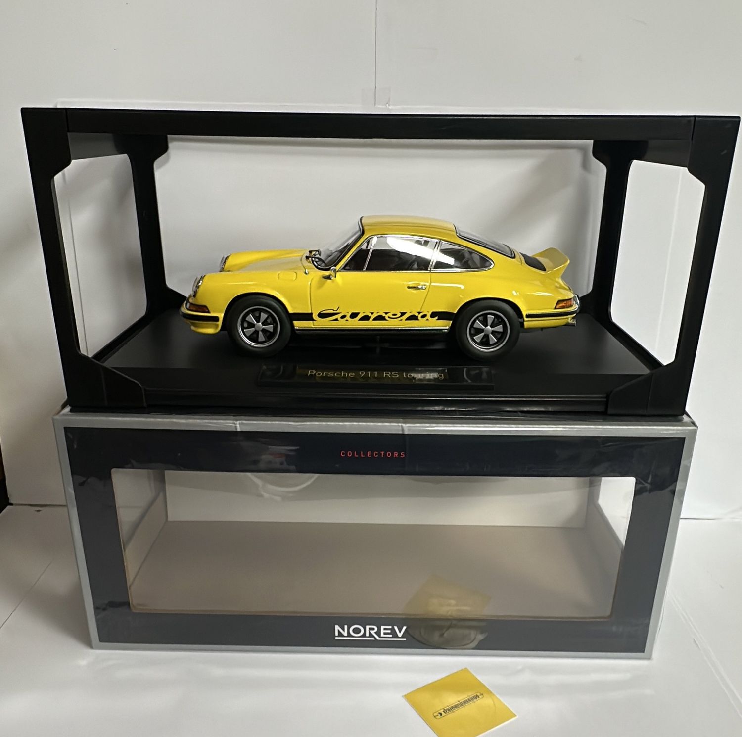 Norev 1:18 - Porsche 911 RS Touring, 1973, Yellow