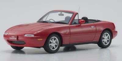 Kyosho 1:18 - Mazda MX5 Eunos Roadster (Classic Red)