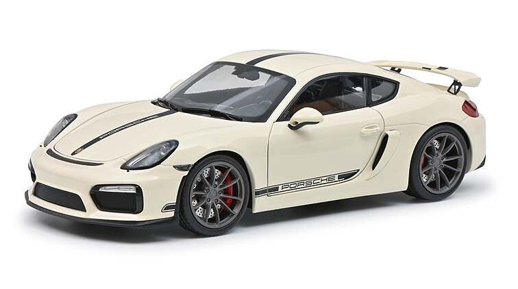 Schuco 1:18 -  Porsche Cayman GT4 (981), wit