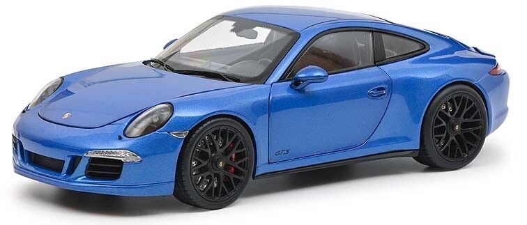 Schuco 1:18 -  Porsche 911 Carrera GTS coupé (991.1), blauw metallic