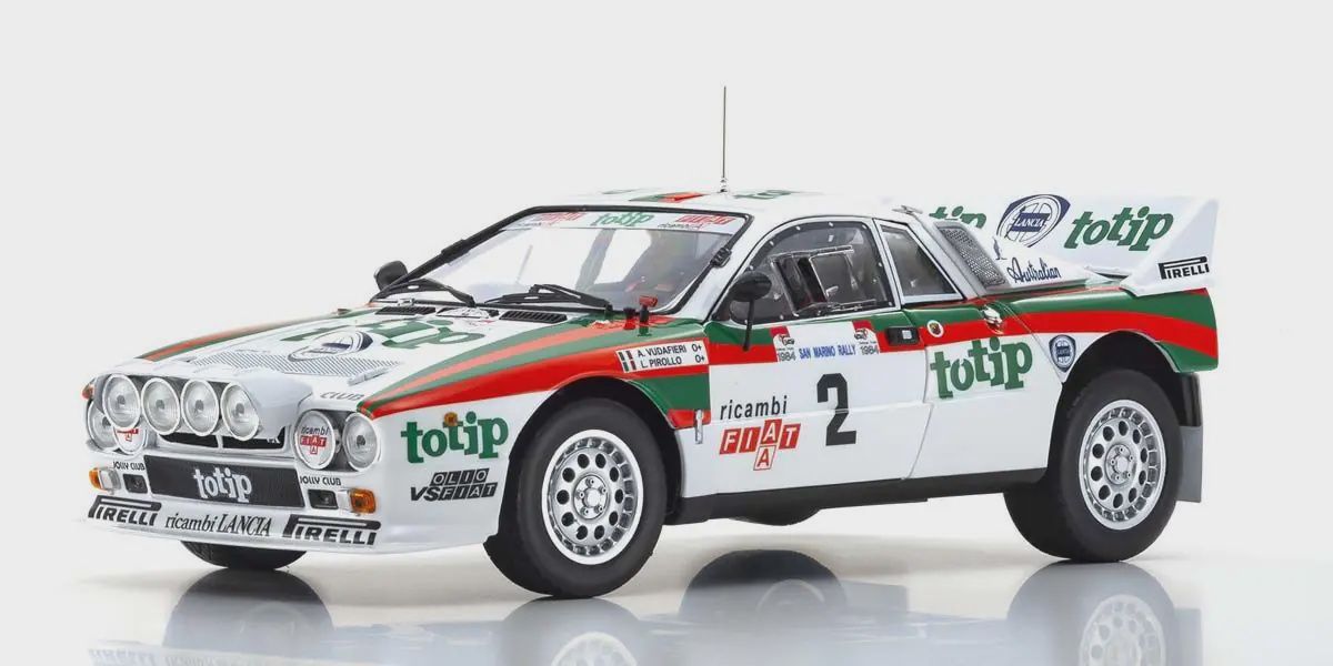 Kyosho 1:18 - Lancia Rally 037 1984 San Marino # 2