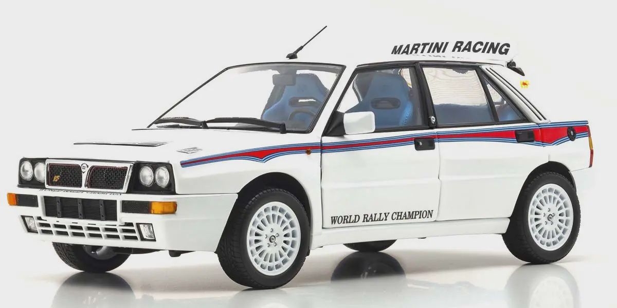 Kyosho 1:18 - Lancia Delta HF Integrale "Integrale 6"(White)
