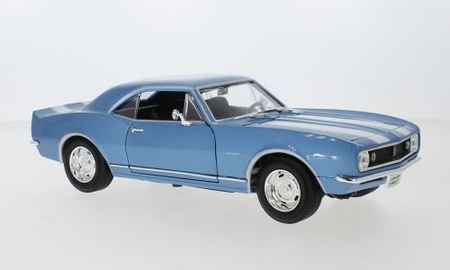 Lucky Die Cast 1:18 - Chevrolet Camaro Z28, hellblau/weiss, 1967