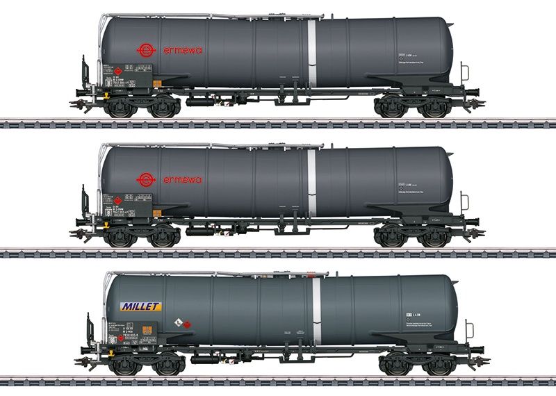 Märklin 47551 - Set ketelwagens type Zacns, H0