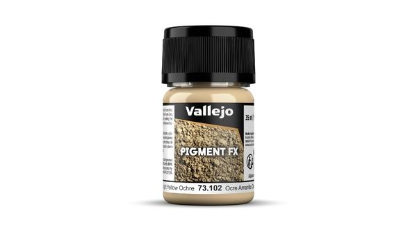Vallejo 73.102 - Pigment FX | Light Yellow Ochre