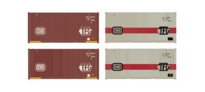 Hobbytrain H9017: 4er set 20' DB Container, set 2