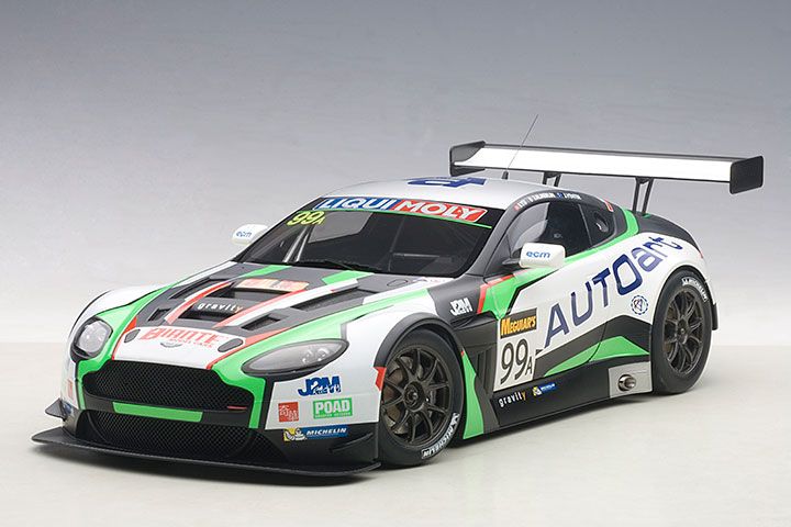AUTOart 1:18 - ASTON MARTIN V12 VANTAGE BATHURST 12HOUR ENDURANCE RACE 2015 JM.Merlin/J.Venter/