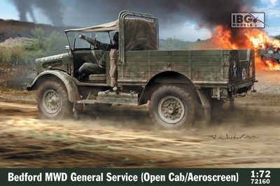 IBG 72160 - Bedford MWD General Service (Open Cab/Aeroscreen) 1:72