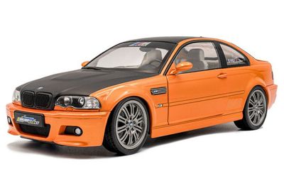 Solido 1:18 - BMW M3 (E46) Coupe Solido Works '00, oranje