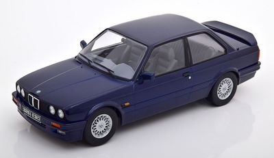 KK-Scale 1:18 - BMW 325i E30 M-Paket 2, 1988, dunkelblau-metallic