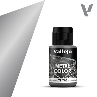Vallejo 77.703 - Metal Color | Dark Aluminium