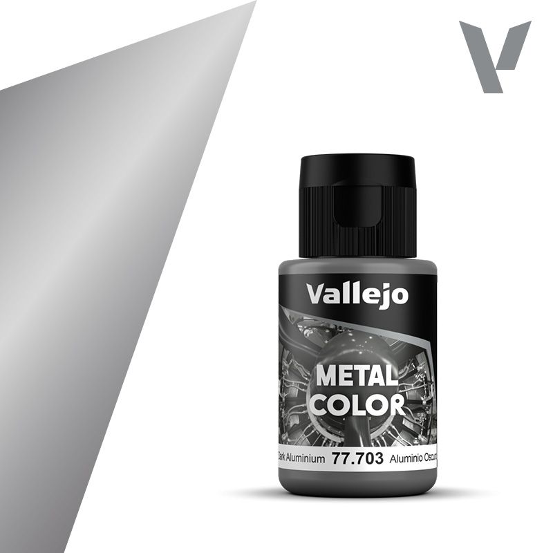 Vallejo 77.703 - Metal Color | Dark Aluminium