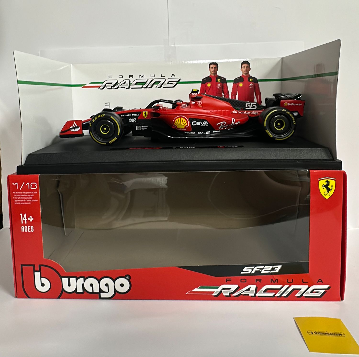 Bburga 1:18 - Ferrari SF23, C. Sainz