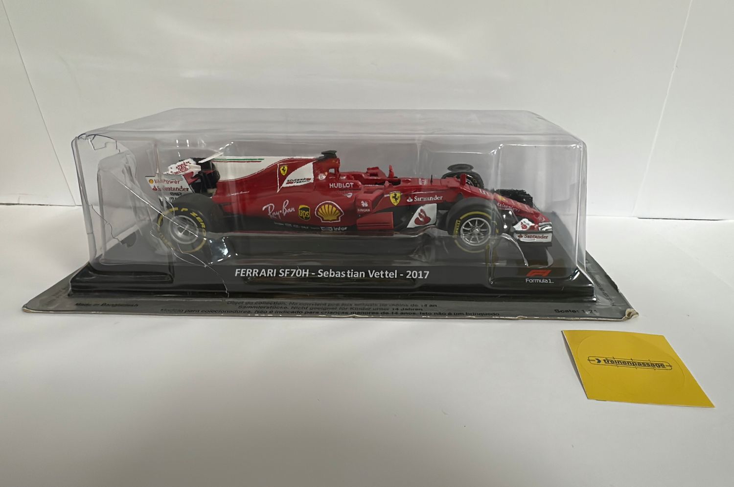 ATLAS 1:24 - Ferrari SF70H - Sebastiaan Vettel #5, 2017