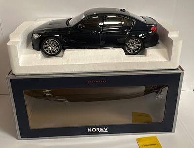 Norev 1:18 - BMW M3 Competition, 2017, blue metallic