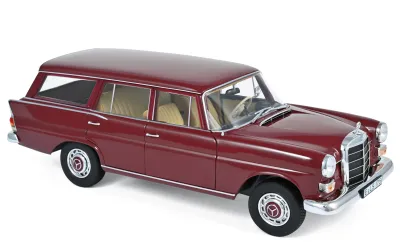 Norev 1:18 - Mercedes-Benz 200 Universal 1966 Dark Red