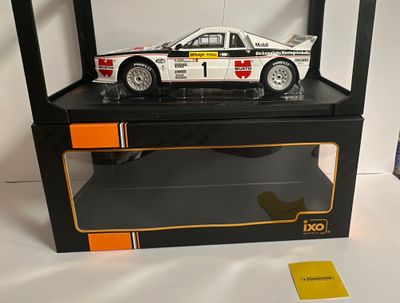 IXO 1:18 - Lancia 037 #1 Winner Rally Germany 1983 W.Röhrl / Ch.Geistdoerfer