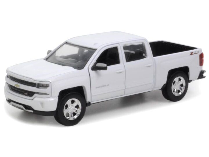 Motor Max 1:24 -  Chevrolet Silverado, 2017, wit