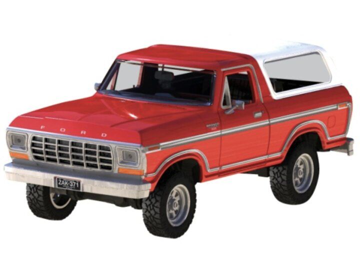 Motor Max 1:24 - Ford BRONCO - HARD TOP 1978