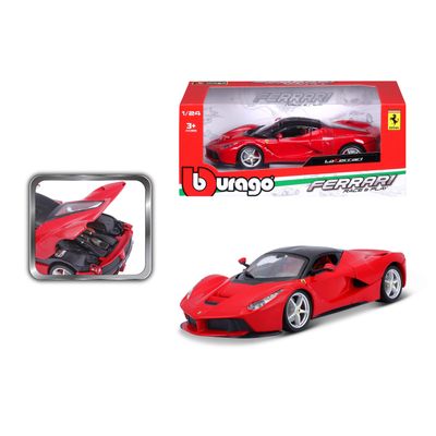 Bburago 1:24 - FERRARI LAFERRARI, Rood