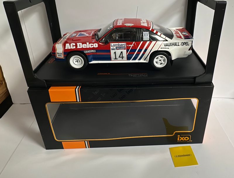 IXO 1:18 - Opel Manta B 400 1982 #14, RAC Rally, 1985