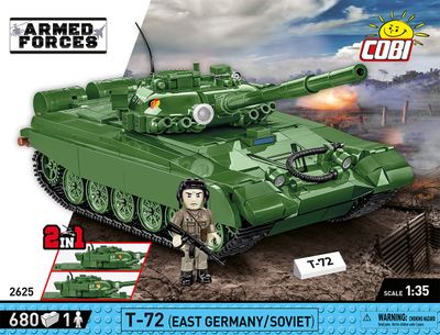 COBI 2625 - ARMED FORCES - T-72 (East Germany/Soviet)