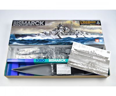 Tamiya 78013 - WWII Ger. Battleship Bismarck, 1:350