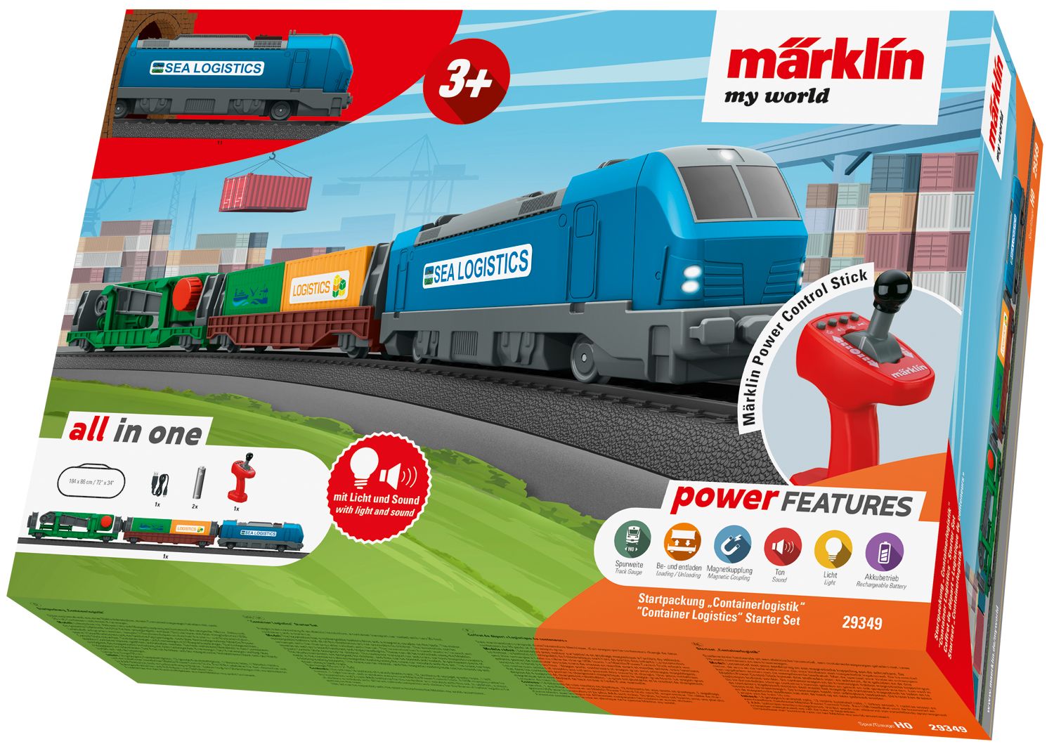 Märklin my world 29349 - Startset 'Containerlogistiek'