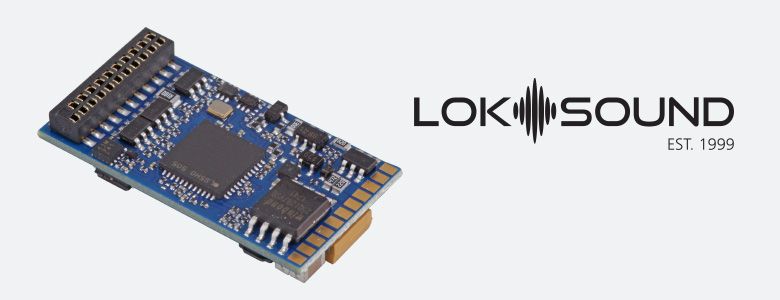 ESU 58410 - LokSound 5 DCC/MM/SX/M4 "blank decoder", 8-pin NEM652, with Speaker 11x15mm, gauge: 0, H0