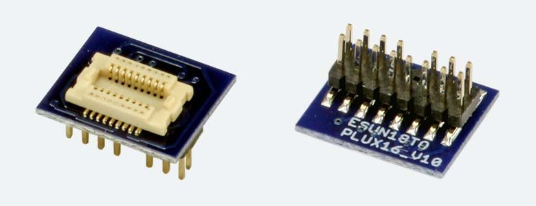 ESU 51996 - Adapter board, Next18 socket to Plux16