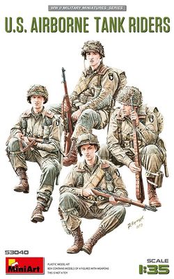MiniArt 53040 - U.S. Airborne Tank Riders, 1:35