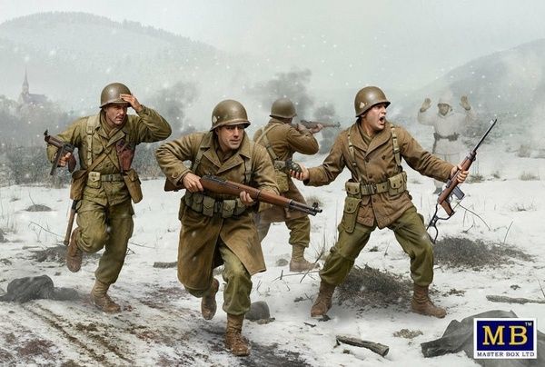 Masterbox 35253 - U.S. 101st Airborne Division. Bastogne, 1:35