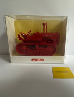 Wiking 1:25 - Hanomag-Kettenschlepper K55, rood