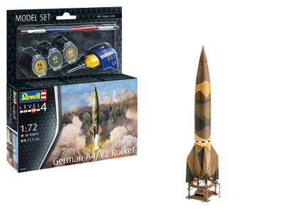 Revell 63309 - German A4/V2 Rocket (incl. lijm en verf), 1:72